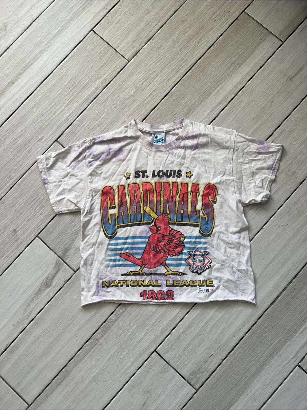 St. Louis Cardinals '47 Kenzie Cooperstown Collection Tubular Tie-Dye